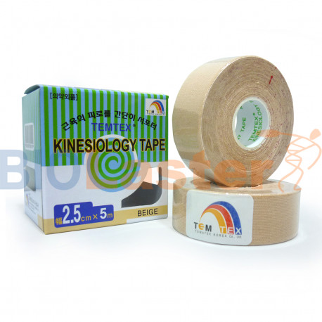 Kinesiology Tape 2,5x5 Beige 2 U