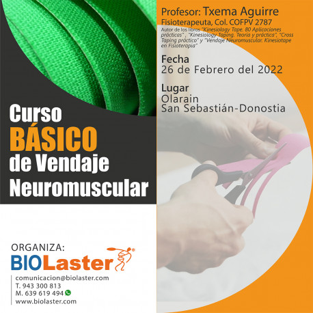 Curso Básico Vendaje Neuromuscular Febrero 2022
